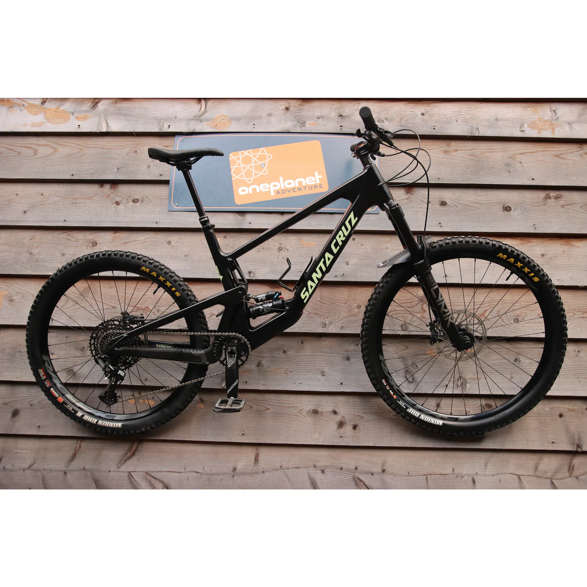 Current Demo Bike Santa Cruz Bronson C R Model 2023 Black XLa